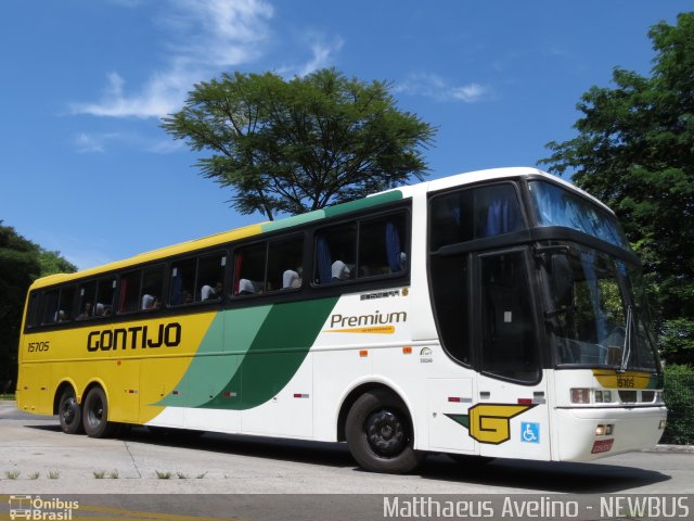 Empresa Gontijo de Transportes 15705 na cidade de São Paulo, São Paulo, Brasil, por Matthaeus Johnnattan Avelino. ID da foto: 1566863.