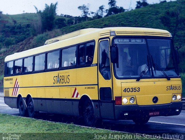 Viação Itapemirim 40353 na cidade de Piraí, Rio de Janeiro, Brasil, por José Augusto de Souza Oliveira. ID da foto: 1564884.