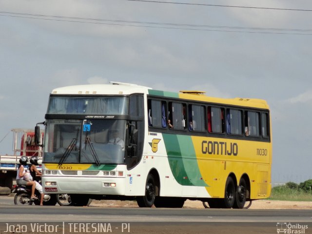 Empresa Gontijo de Transportes 11030 na cidade de Teresina, Piauí, Brasil, por João Victor. Número da foto: #1565624.