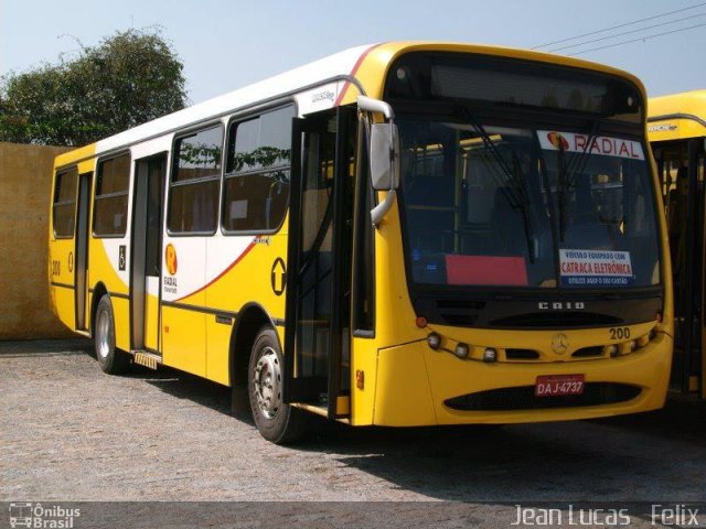 Radial Transporte Coletivo 200 na cidade de Ferraz de Vasconcelos, São Paulo, Brasil, por Jean Lucas Felix. Número da foto: #1566160.
