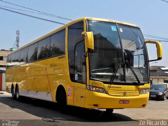 Viação Itapemirim 45625 na cidade de Rio de Janeiro, Rio de Janeiro, Brasil, por Zé Ricardo Reis. Número da foto: #1567007.
