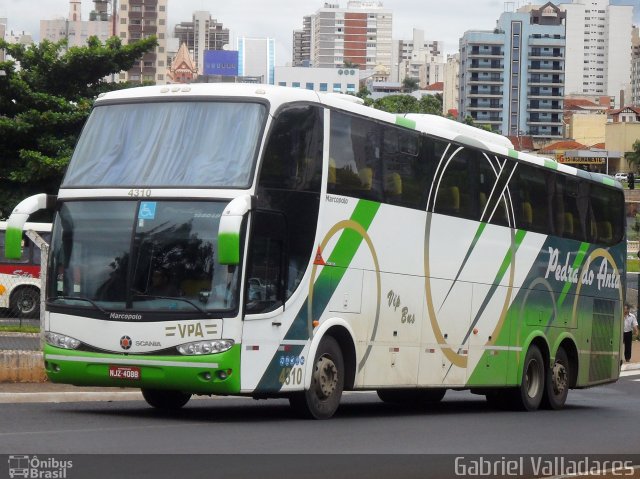 Viação Pedra do Anta 4310 na cidade de Ribeirão Preto, São Paulo, Brasil, por Gabriel Valladares. Número da foto: #1566673.