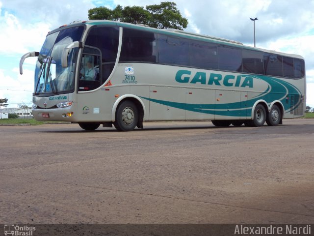 Viação Garcia 7410 na cidade de Cascavel, Paraná, Brasil, por Alexandre Rodrigo. ID da foto: 1564977.