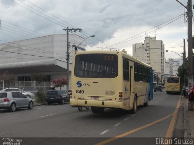 VSFL - Viação São Francisco 840 na cidade de Juiz de Fora, Minas Gerais, Brasil, por Eliton  Jesus de Souza. Número da foto: #1566295.