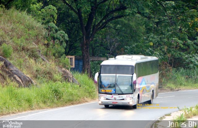 Kopereck Turismo 810 na cidade de Sabará, Minas Gerais, Brasil, por Jones Bh. ID da foto: 1565567.