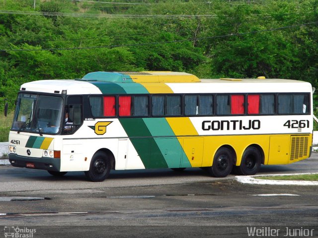 Empresa Gontijo de Transportes 4261 na cidade de Aracaju, Sergipe, Brasil, por Weiller Alves. ID da foto: 1566893.