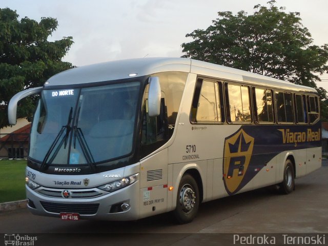 Viação Real 5710 na cidade de Maringá, Paraná, Brasil, por Pedroka Ternoski. ID da foto: 1567110.