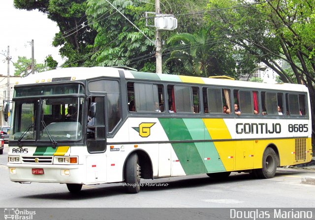 Empresa Gontijo de Transportes 8685 na cidade de Belo Horizonte, Minas Gerais, Brasil, por Douglas Mariano. ID da foto: 1565346.