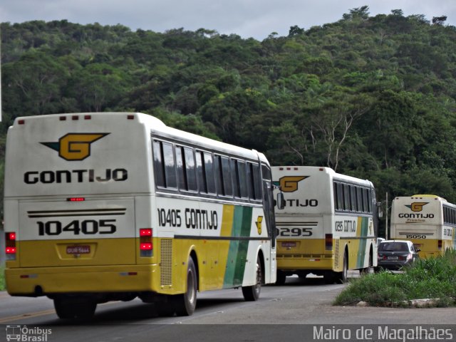 Empresa Gontijo de Transportes 10405 na cidade de São Gonçalo do Rio Abaixo, Minas Gerais, Brasil, por Mairo de Magalhães. ID da foto: 1566105.