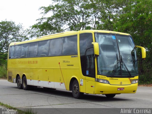 Viação Itapemirim 45609 na cidade de Recife, Pernambuco, Brasil, por Almir Correia. ID da foto: 1568844.