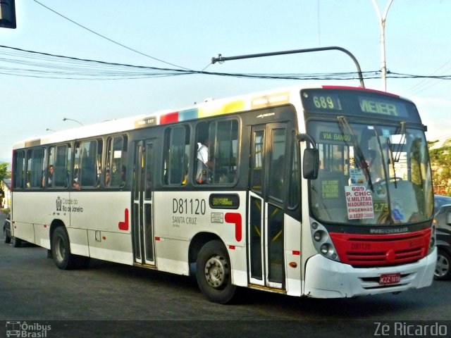 Rio Rotas Transporte e Turismo D81120 na cidade de Rio de Janeiro, Rio de Janeiro, Brasil, por Zé Ricardo Reis. Número da foto: #1569340.