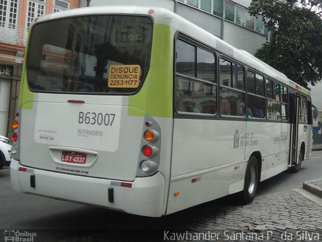 Erig Transportes > Gire Transportes B63007 na cidade de Rio de Janeiro, Rio de Janeiro, Brasil, por Kawhander Santana P. da Silva. ID da foto: 1569290.