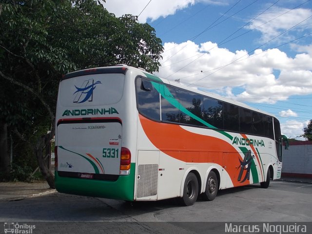 Empresa de Transportes Andorinha 5331 na cidade de São José dos Campos, São Paulo, Brasil, por Marcus Nogueira . ID da foto: 1569018.