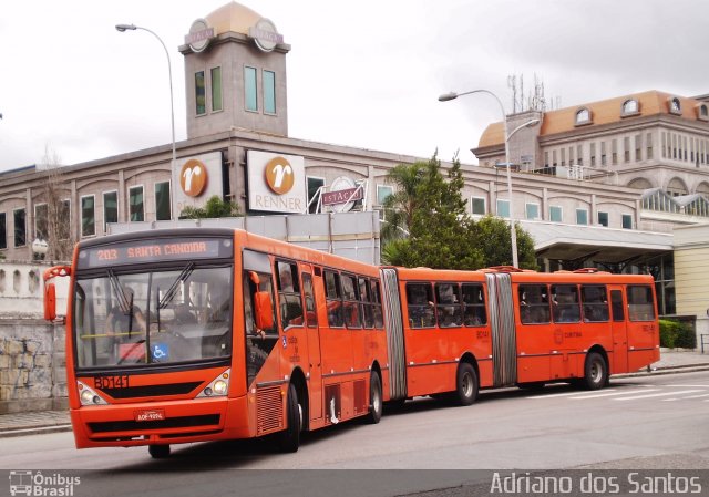 Transporte Coletivo Glória BD141 na cidade de Curitiba, Paraná, Brasil, por Adriano dos Santos. ID da foto: 1568855.