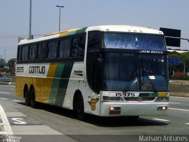 Empresa Gontijo de Transportes 15375 na cidade de São Paulo, São Paulo, Brasil, por Maílsøn Antunes. ID da foto: 1567220.