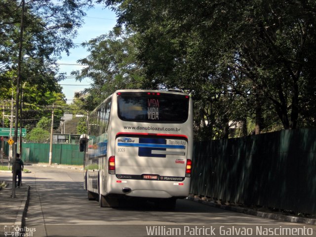 VIDA - Viação Danúbio Azul 8009 na cidade de São Paulo, São Paulo, Brasil, por William Patrick Galvão Nascimento. Número da foto: #1567487.