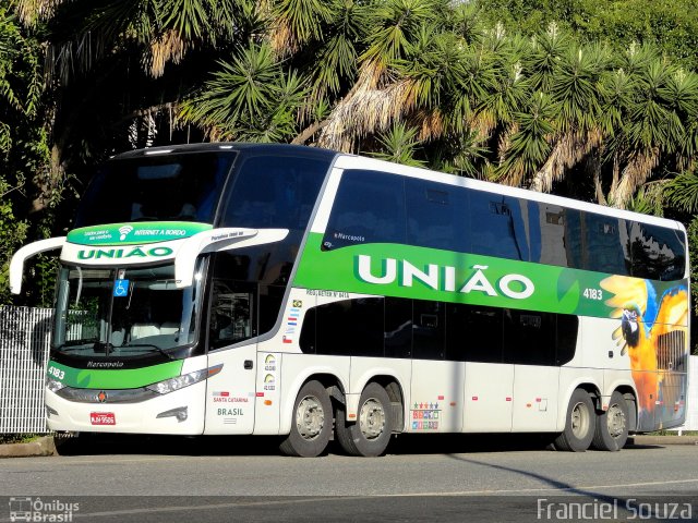 Empresa União de Transportes 4183 na cidade de Curitiba, Paraná, Brasil, por Franciel Souza. Número da foto: #1569181.