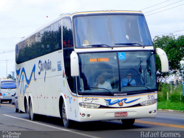 São João Turismo 515 na cidade de Campos dos Goytacazes, Rio de Janeiro, Brasil, por Rafael Gomes . Número da foto: #1569001.