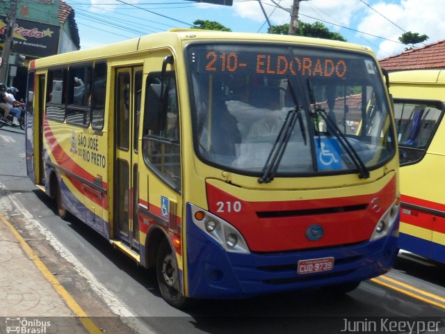Circular Santa Luzia > Protetora Transportes 210 na cidade de São José do Rio Preto, São Paulo, Brasil, por Junin Keeyper. Número da foto: #1567438.