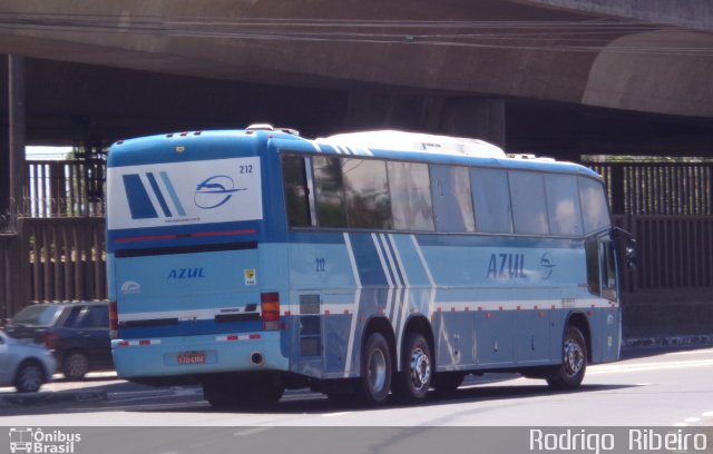 Expresso Azul 212 na cidade de Porto Alegre, Rio Grande do Sul, Brasil, por Rodrigo  Ribeiro. Número da foto: #1569411.