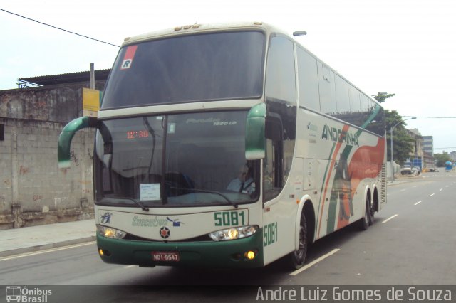 Empresa de Transportes Andorinha 5081 na cidade de Rio de Janeiro, Rio de Janeiro, Brasil, por André Luiz Gomes de Souza. Número da foto: #1569139.