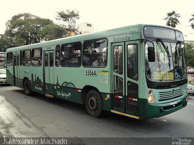 SM Transportes 05182 na cidade de Belo Horizonte, Minas Gerais, Brasil, por J. Alexandre Machado. Número da foto: #1569291.