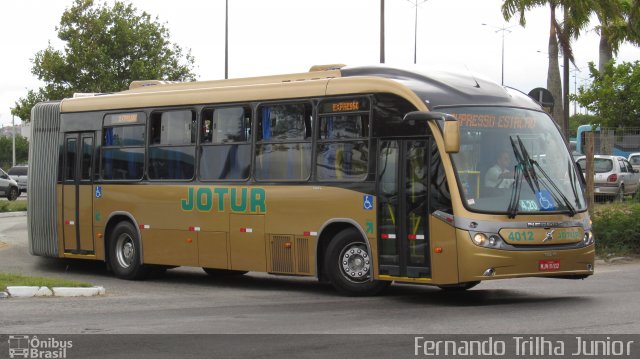 Jotur - Auto Ônibus e Turismo Josefense 4012 na cidade de Florianópolis, Santa Catarina, Brasil, por Fernando Trilha Junior. ID da foto: 1569405.