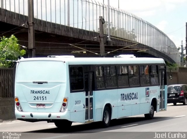 Transcal Sul Transportes Coletivos 24151 na cidade de Porto Alegre, Rio Grande do Sul, Brasil, por Joel Cunha. Número da foto: #1569332.