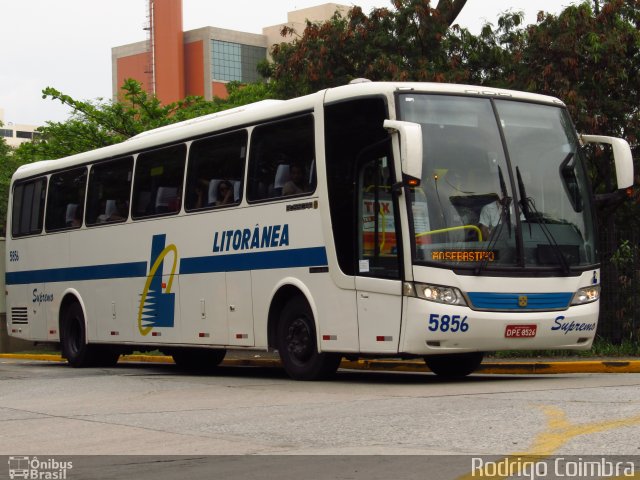 Litorânea Transportes Coletivos 5854 na cidade de São Paulo, São Paulo, Brasil, por Rodrigo Coimbra. Número da foto: #1569081.