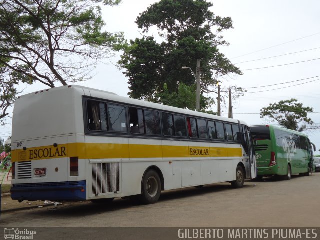 Escolares KTD1736 na cidade de Piúma, Espírito Santo, Brasil, por Gilberto Martins. Número da foto: #1569204.