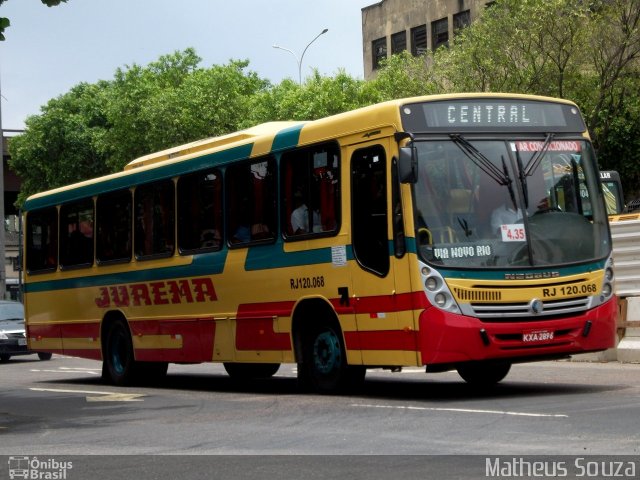 Auto Viação Jurema RJ 120.068 na cidade de Rio de Janeiro, Rio de Janeiro, Brasil, por Matheus Souza. Número da foto: #1569223.