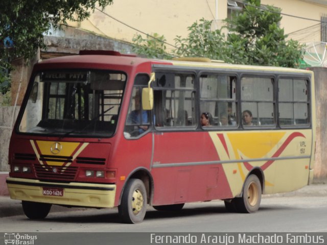 VPL - Viação Paraiba 150 na cidade de Paty do Alferes, Rio de Janeiro, Brasil, por Fernando Araujo Machado Fambus. ID da foto: 1569552.