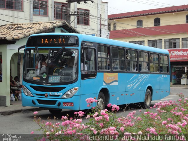 Linave Transportes RJ 146.101 na cidade de Paty do Alferes, Rio de Janeiro, Brasil, por Fernando Araujo Machado Fambus. Número da foto: #1569341.