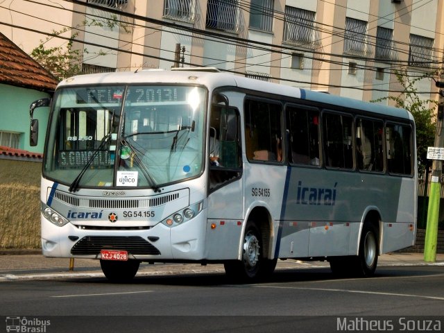 Icaraí Auto Transportes SG 54.155 na cidade de São Gonçalo, Rio de Janeiro, Brasil, por Matheus Souza. Número da foto: #1569163.