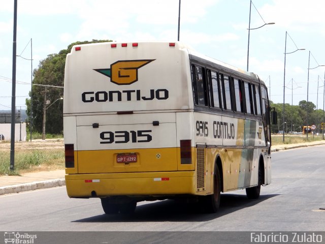 Empresa Gontijo de Transportes 9315 na cidade de Vitória da Conquista, Bahia, Brasil, por Fabricio Zulato. ID da foto: 1567809.