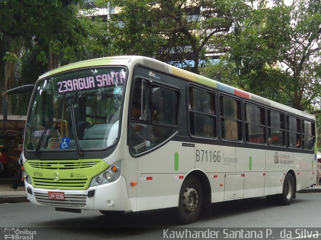 Viação Verdun B71166 na cidade de Rio de Janeiro, Rio de Janeiro, Brasil, por Kawhander Santana P. da Silva. Número da foto: #1569415.