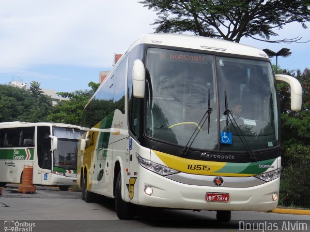 Empresa Gontijo de Transportes 18515 na cidade de São Paulo, São Paulo, Brasil, por Douglas Alvim. Número da foto: #1569175.