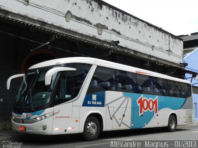 Auto Viação 1001 RJ 108.666 na cidade de Rio de Janeiro, Rio de Janeiro, Brasil, por Alexandre  Magnus. ID da foto: 1569301.