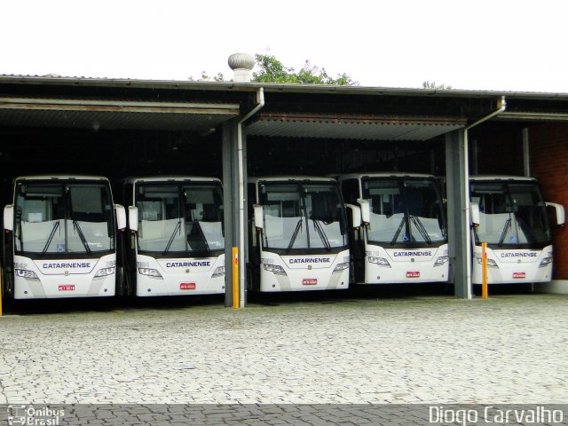 Auto Viação Catarinense GARAGEM AUTO VIAçãO CATARINENSE, EM JOINVILLE. na cidade de Joinville, Santa Catarina, Brasil, por Diogo de Carvalho Silva. Número da foto: #1569225.