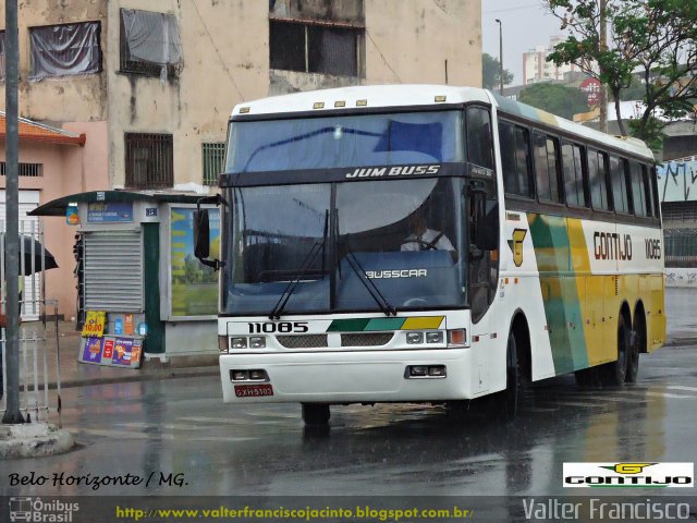 Empresa Gontijo de Transportes 11085 na cidade de Belo Horizonte, Minas Gerais, Brasil, por Valter Francisco. ID da foto: 1568614.