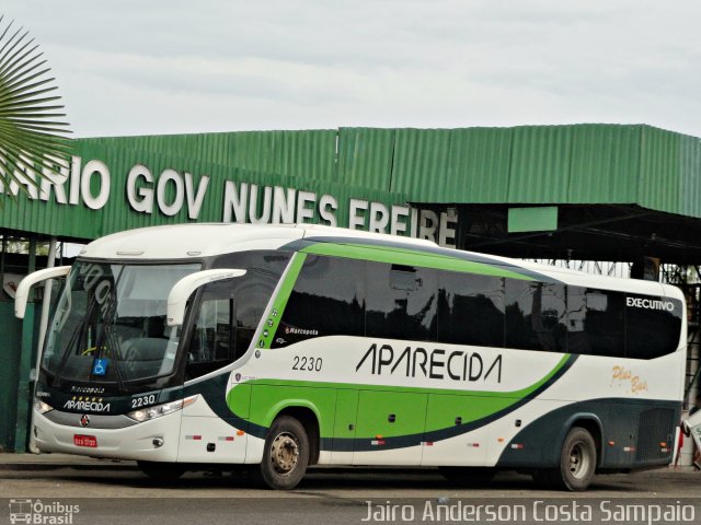 Viação Nossa Senhora Aparecida 2230 na cidade de Timon, Maranhão, Brasil, por Jairo Anderson Costa Sampaio. ID da foto: 1569279.