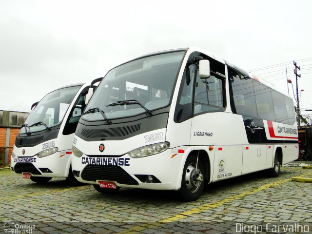 Auto Viação Catarinense 2602 na cidade de Florianópolis, Santa Catarina, Brasil, por Diogo de Carvalho Silva. Número da foto: #1569160.