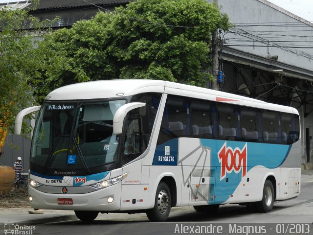 Auto Viação 1001 RJ 108.770 na cidade de Rio de Janeiro, Rio de Janeiro, Brasil, por Alexandre  Magnus. Número da foto: #1569387.