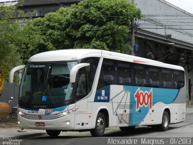 Auto Viação 1001 RJ 108.770 na cidade de Rio de Janeiro, Rio de Janeiro, Brasil, por Alexandre  Magnus. ID da foto: 1569387.