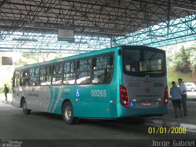 Auto Viação Urubupungá 00265 na cidade de Osasco, São Paulo, Brasil, por Jorge  Gabriel. Número da foto: #1567291.