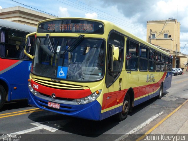 Circular Santa Luzia > Protetora Transportes 290 na cidade de São José do Rio Preto, São Paulo, Brasil, por Junin Keeyper. Número da foto: #1567479.