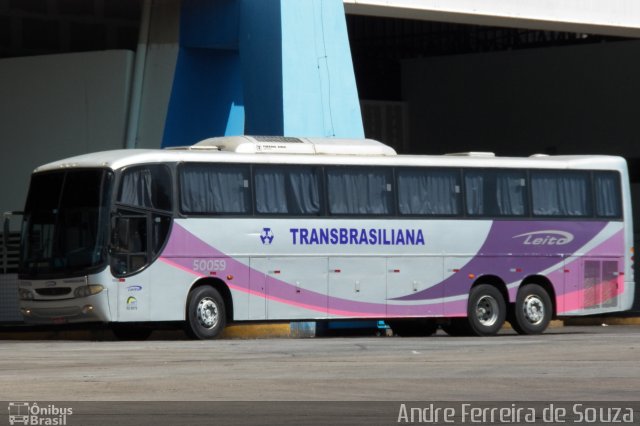 Transbrasiliana Transportes e Turismo 50059 na cidade de Goiânia, Goiás, Brasil, por Andre Ferreira de Souza. Número da foto: #1569017.