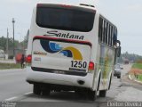 Empresas de Transportes Santana e São Paulo 1250 na cidade de Feira de Santana, Bahia, Brasil, por Eleilton Oliveira. Número da foto: #:id.