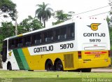 Empresa Gontijo de Transportes 5870 na cidade de Belo Horizonte, Minas Gerais, Brasil, por Douglas Mariano. ID da foto: :id.