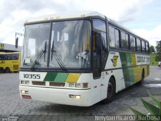 Empresa Gontijo de Transportes 10355 na cidade de Perdões, Minas Gerais, Brasil, por Nélyton Ricardo  Barbosa. Número da foto: #1570856.